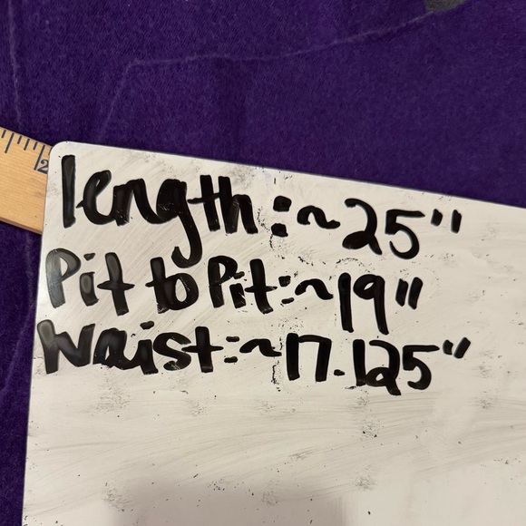 Eileen Fisher Merino Wool Purple Gray Open Front Cardigan Sweater Size Medium - Picture 10 of 10